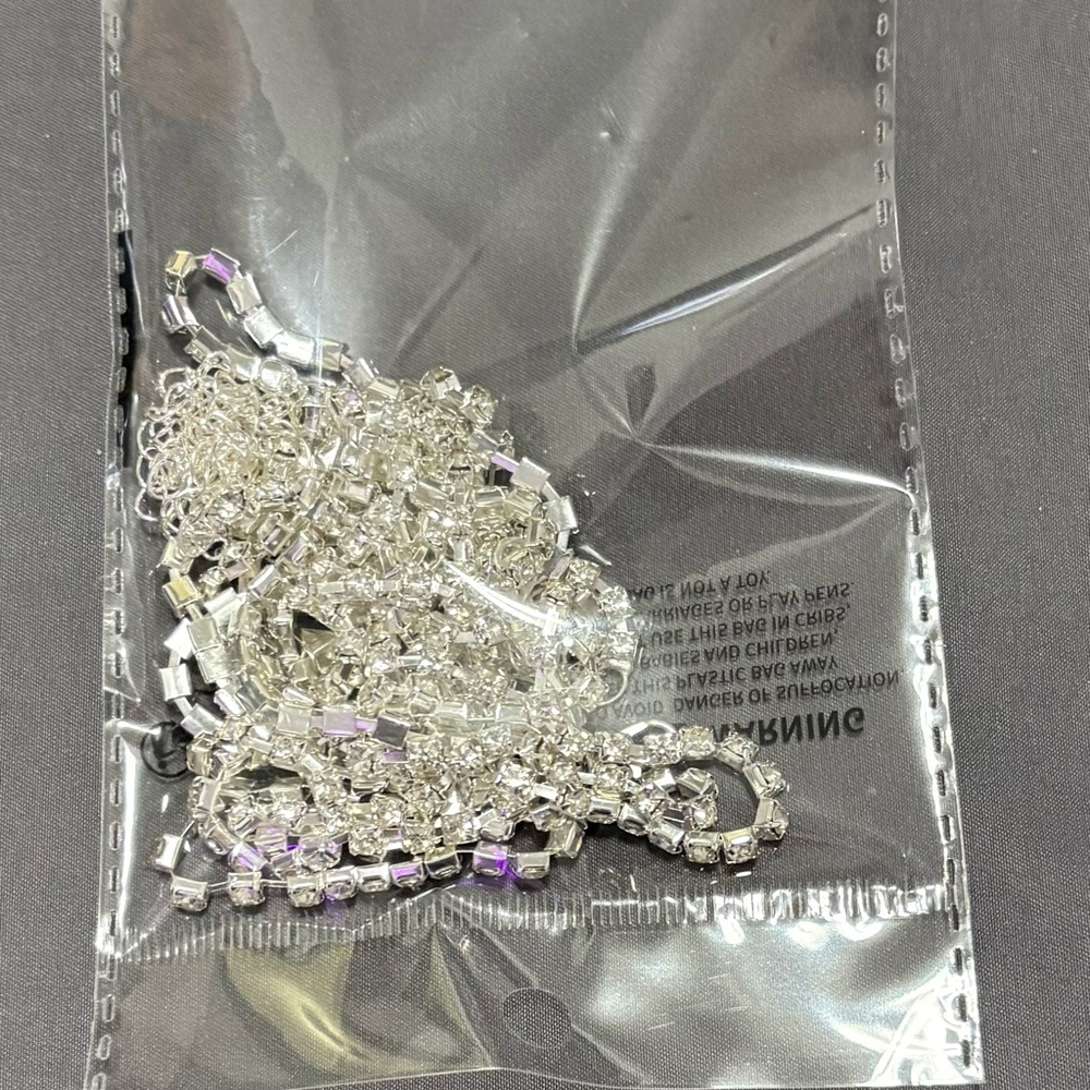 Elegant Silver Chest Necklace